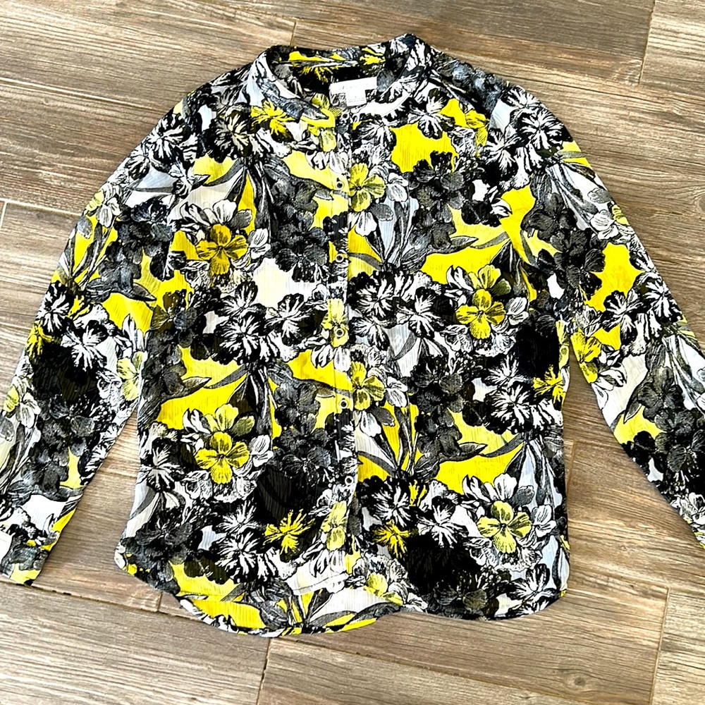 Large Liz Claiborne Button Down Blouse